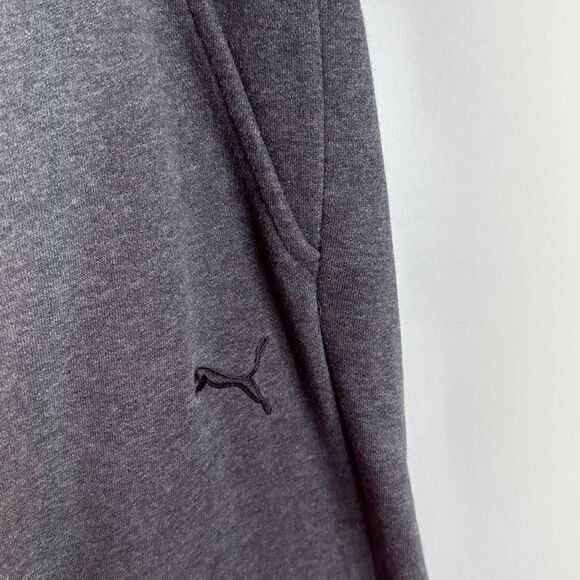Puma Men’s Gray Sweatpants Lounge Wear Size Large - Picture 3 of 5